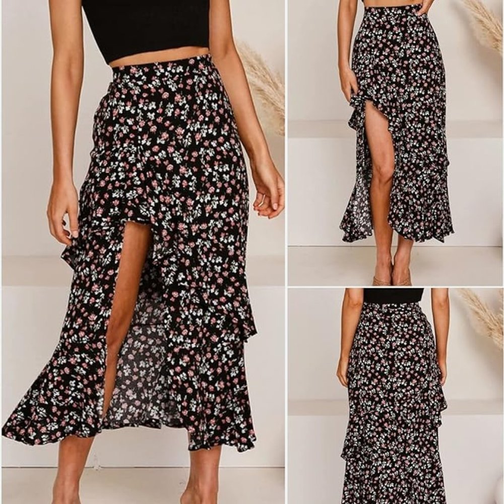 El Rio Boho Long Skirt
